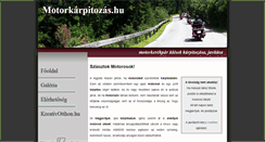 Desktop Screenshot of motorkarpitozas.hu